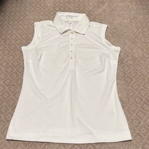 Nike Women's White Sleeveless Tank Top